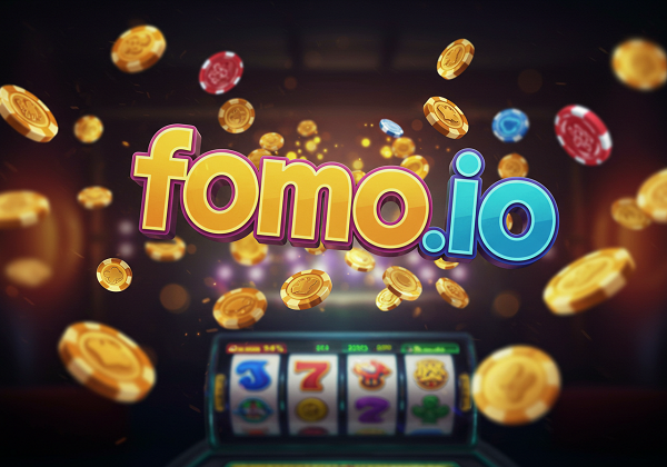 스마트폰으로 즐기는 fomo.io 온라인 카지노 게임 플레이 장면