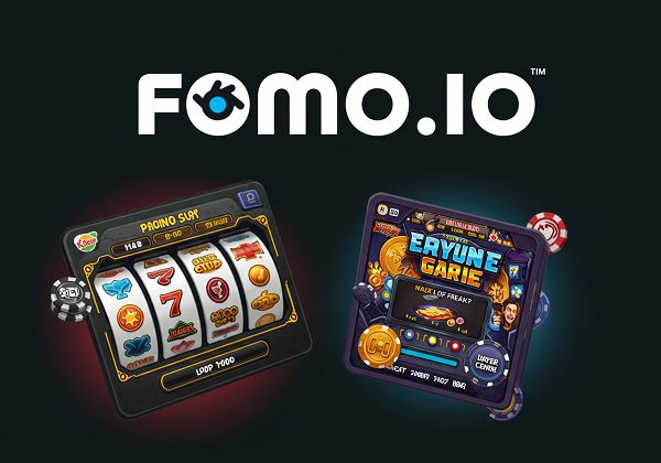 fomo.io 슬롯 게임 데모 체험 화면 캡처