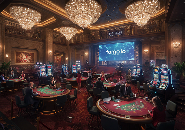 해외 온라인 카지노 플랫폼 fomo.io 메인 화면