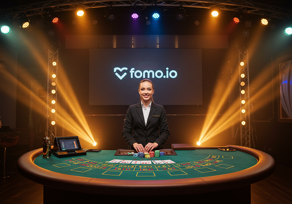  라이브 바카라 게임 플레이 중 fomo.io 코인 카지노